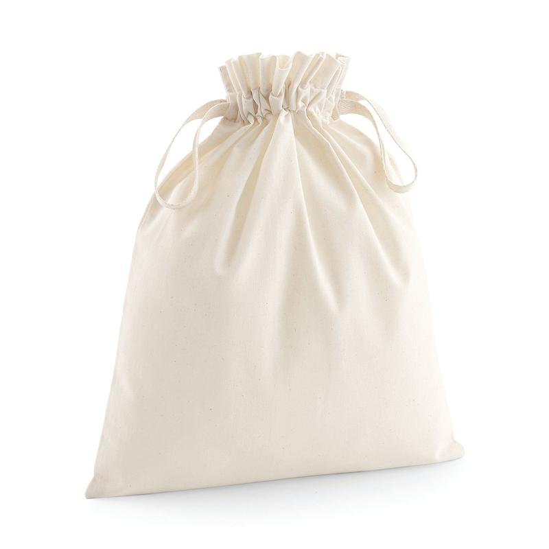 Organic Cotton Draw Cord Bag - immagine 2
