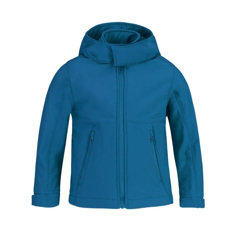 Softshell con cappuccio bambino
