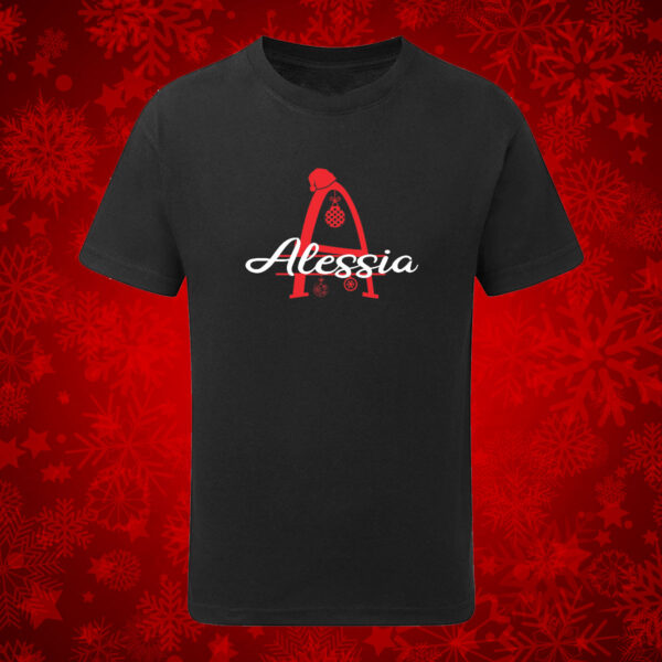 T-shirt Lettera Natalizia Bimbo - immagine 2