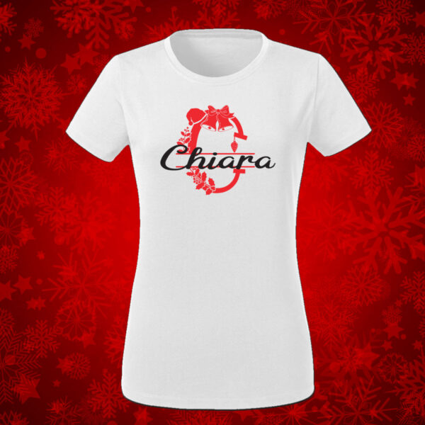 T-shirt Lettera Natalizia