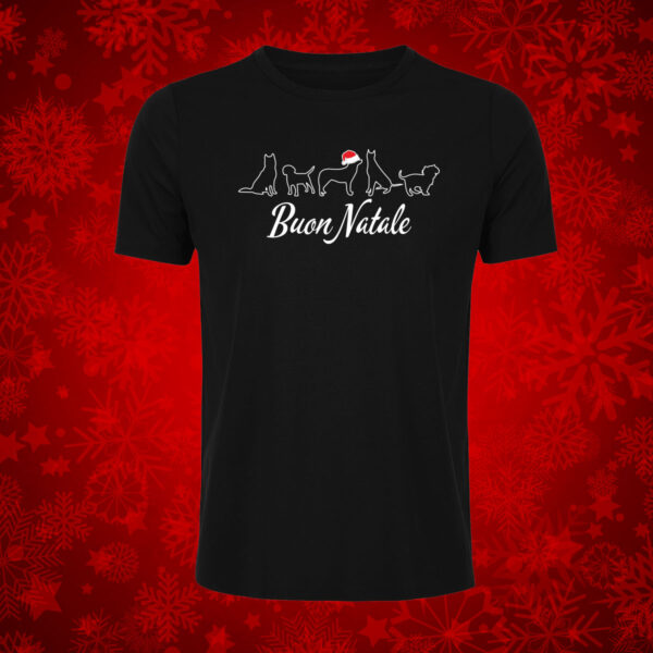 T-shirt Buon Natale "Cani"