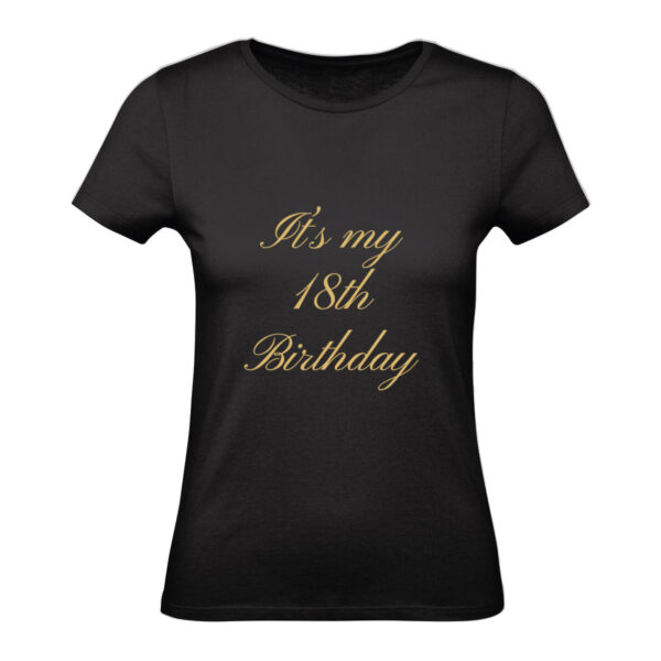 T-shirt 18 anni donna 2 - immagine 3